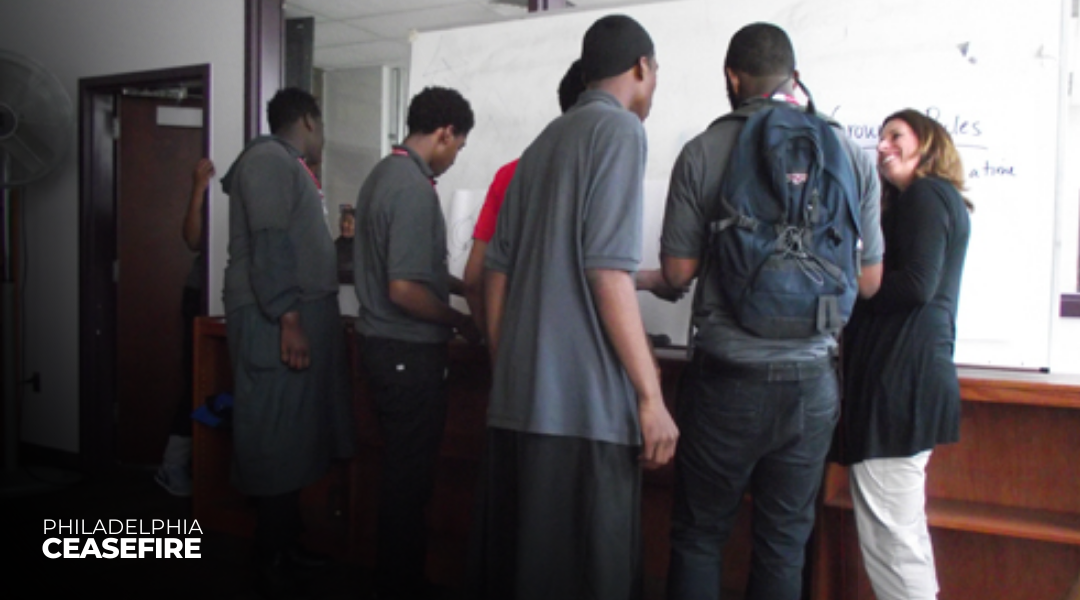 Working in partnership with the staff and students at Mastery Gratz High School